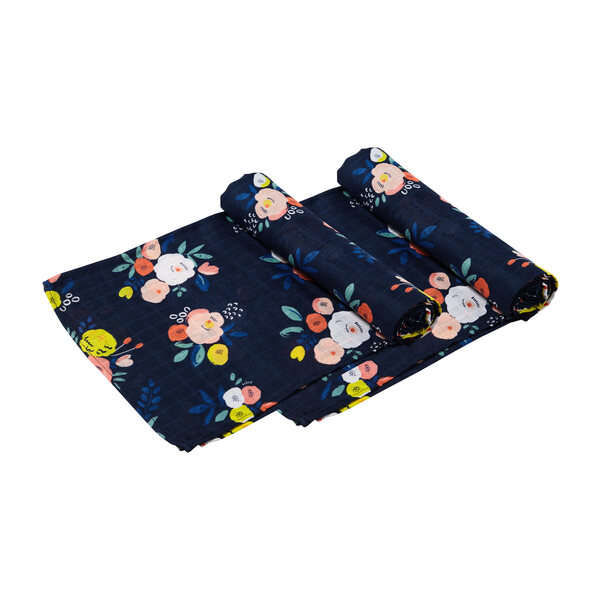 Full Bloom Swaddle 2 Pack Angel Dear Swaddles